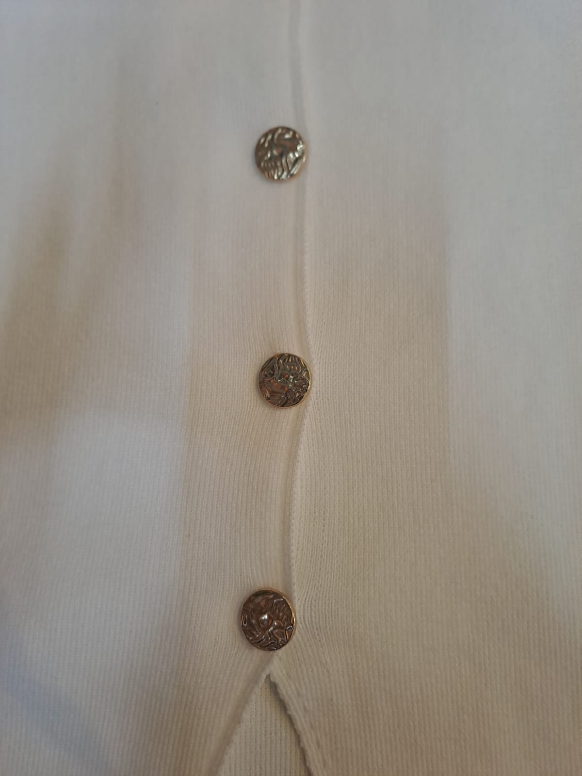 Pull over (small gold buttons)