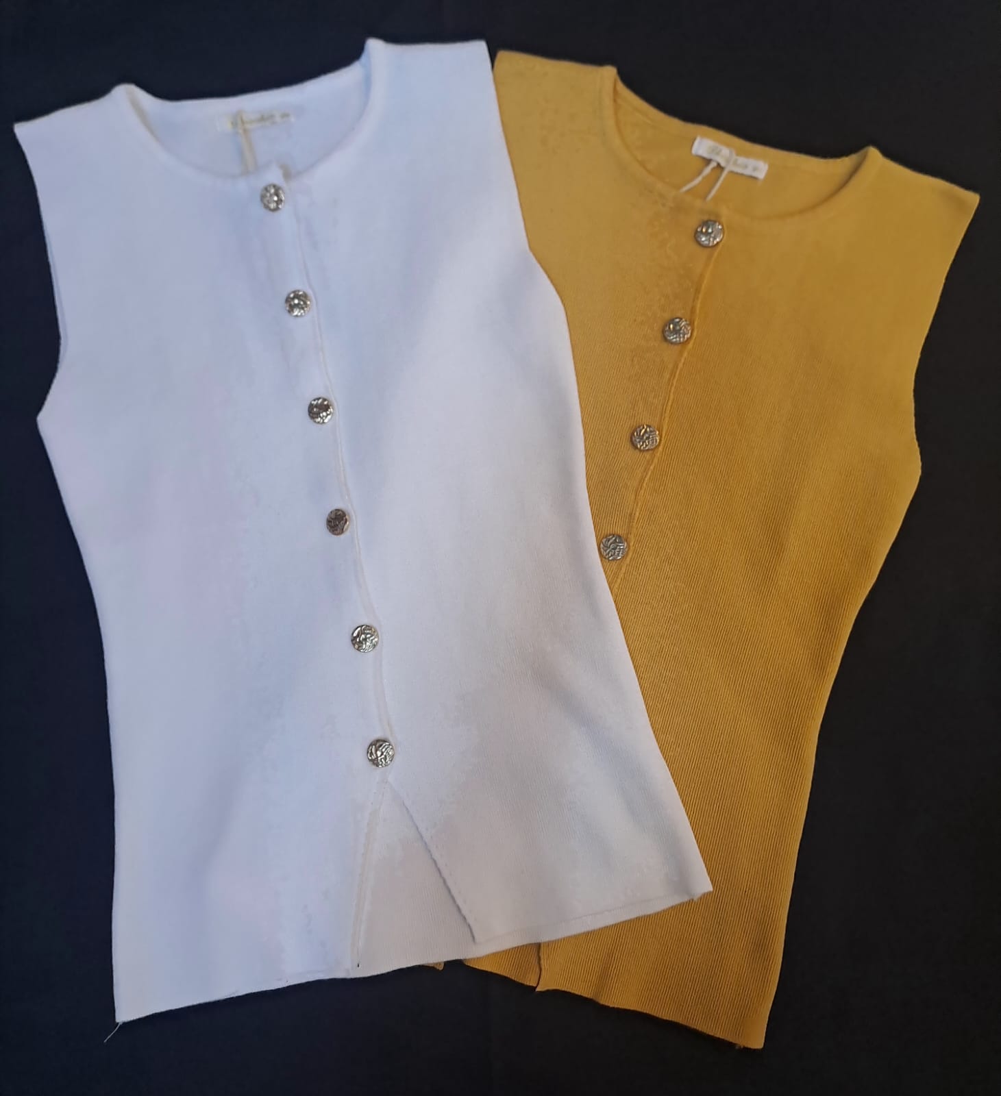 Pull over (small gold buttons)