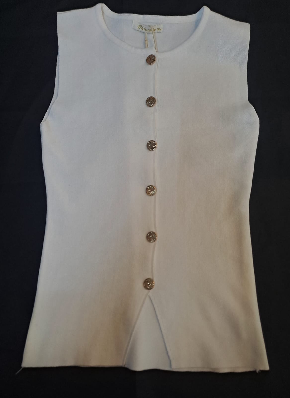 Pull over (small gold buttons)